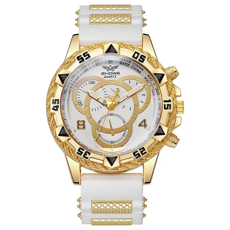 Men's Business Stainless Steel Quartz Watch – Stylish Gift for Boyfriend