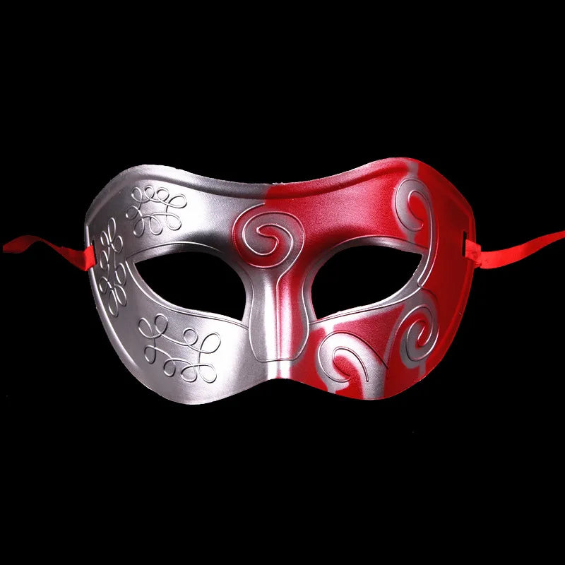 Men Mardi Gras Carnival Mask Venetian Masks Vintage Antique Jazz Masks Masquerade Cosplay Masks Unisex Half Face Party Masks