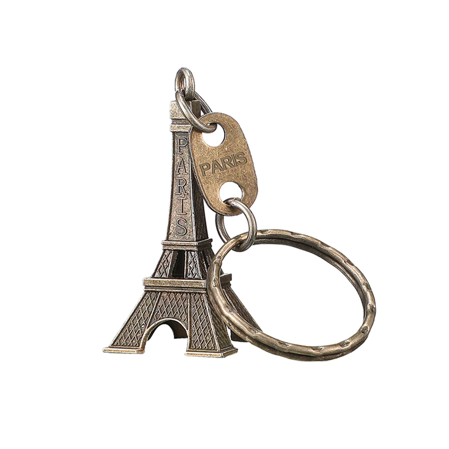 12Pcs Eiffel Tower Keychain For Keys Souvenirs Paris Tour Eiffel Keychain Key Chain Key Ring Decoration Key Holder