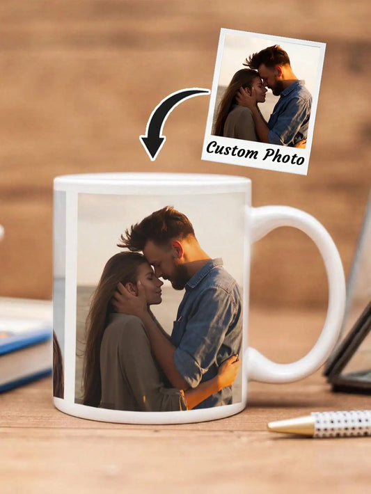 Personalized Photo Coffee Mug – Unique Gift for Housewarming, Mother’s Day & Loved Ones