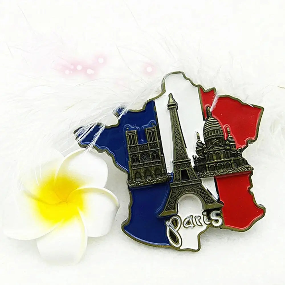 France Paris Eiffel Tower Triumphal Arch European Refrigerator Magnetic Fridge Magnets World Tourist Souvenir Collection Gifts