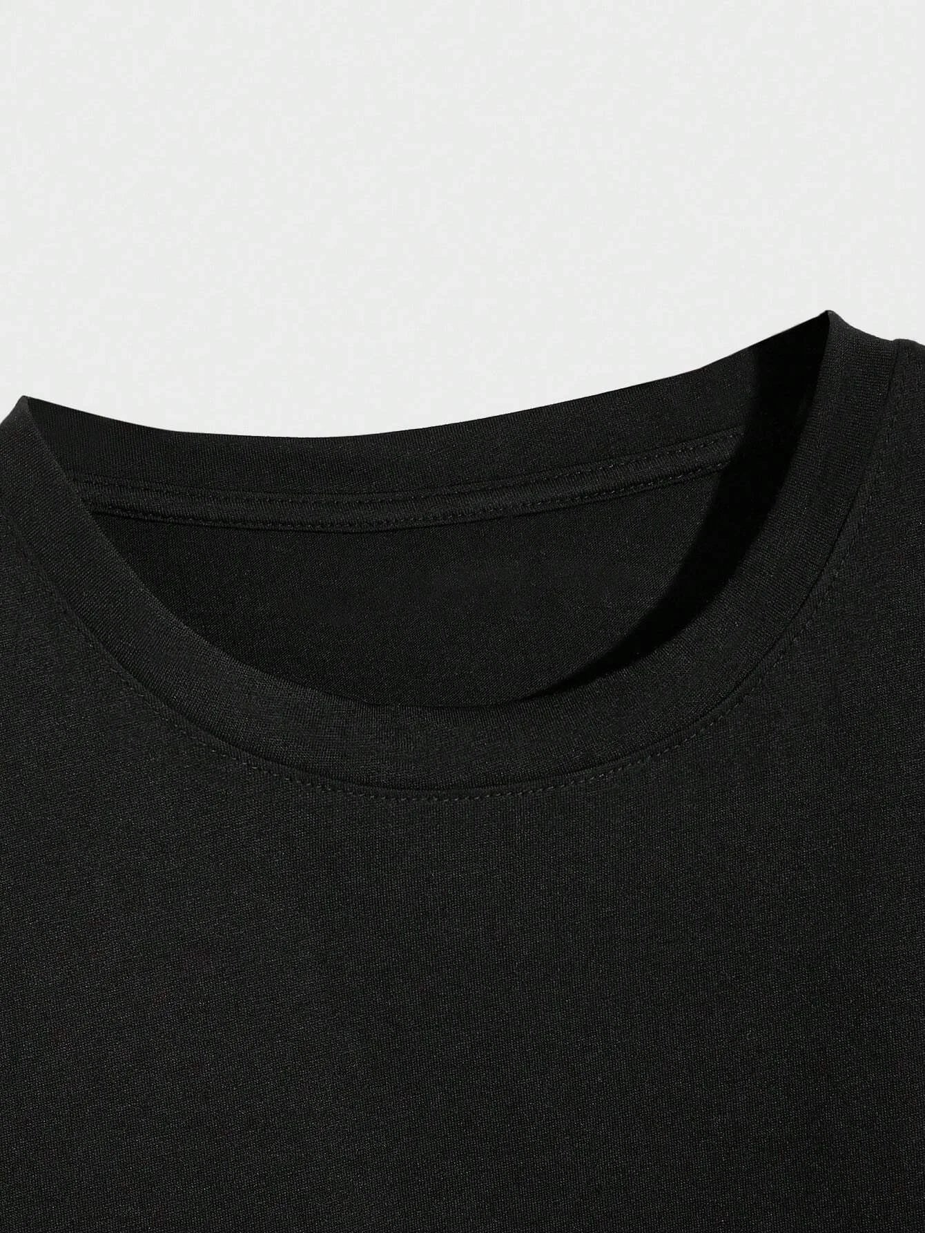 Paris Romantic City Letter Graphic Print Tees Men T-Shirt Summer Loose Clothing Loose Cotton Oversize Tshirt Street Soft Tops