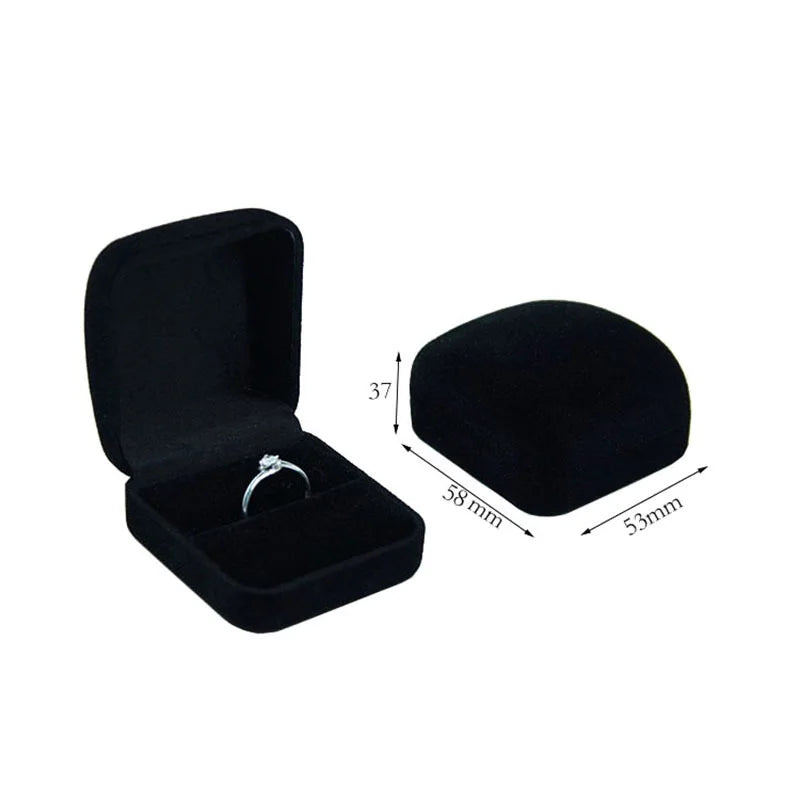 Wedding Prposal Gift Box Earrings Organizer Rings Container Trinket Box Ring Box Jewelry Organizer Packaging Box