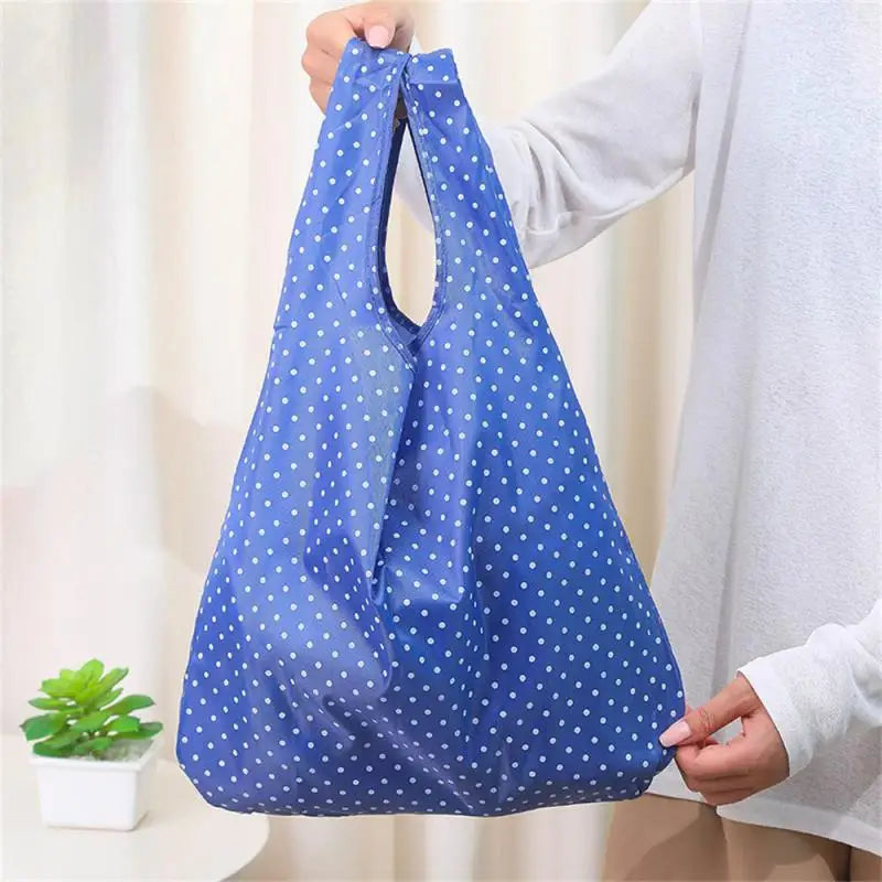 Shopping Bag Eco-Friendly Folding Shopping Bag Reusable Portable Shoulder Handbag For Travel Grocery Fashion Pocket Tote Tools
