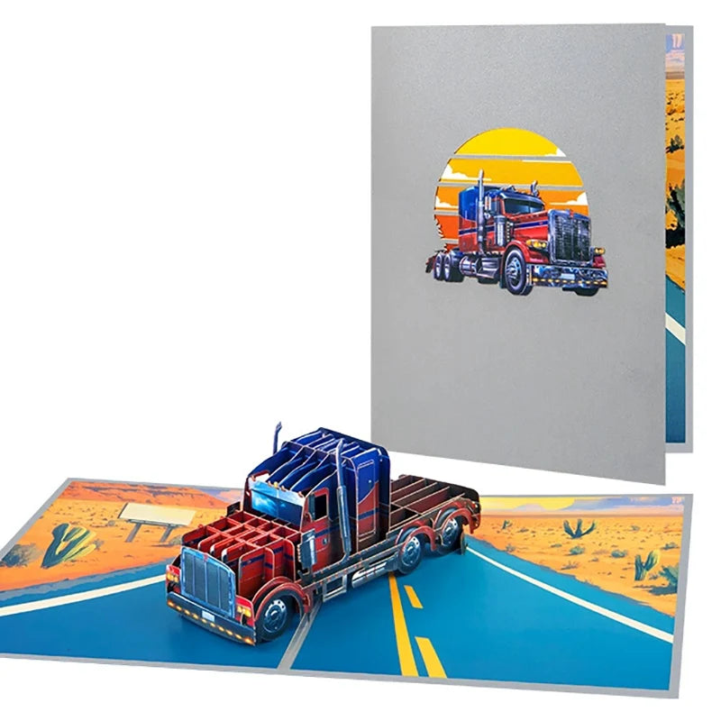 3D Pop Up Birthday Cards Laser Cut Invitations Cards World Architecture Business Card Boy Gifts Greeting Card Tourist Postcard