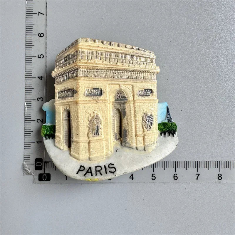 Paris France Tourist Souvenir Fridge Magnets Eiffel Tower French Magnetic Stickers Annecy Decoration on The Fridge Travel Gifts