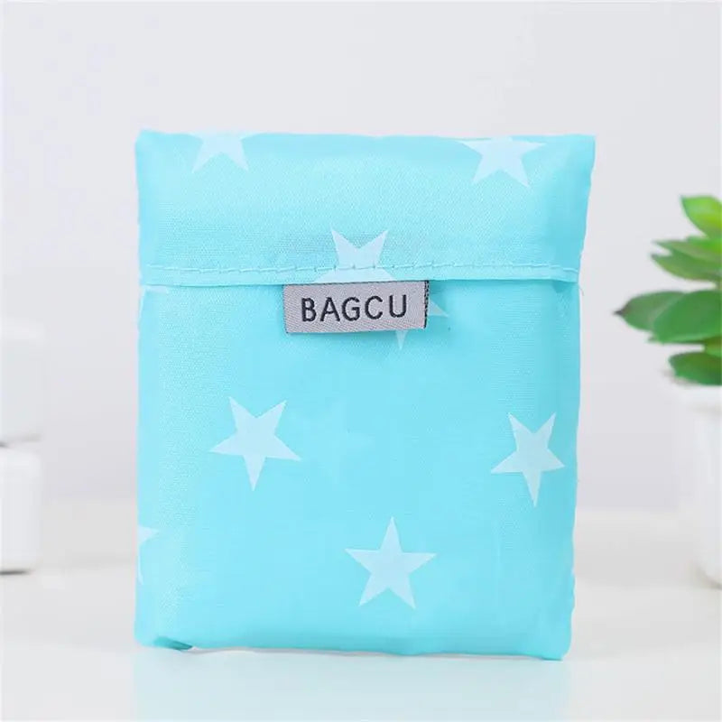 Shopping Bag Eco-Friendly Folding Shopping Bag Reusable Portable Shoulder Handbag For Travel Grocery Fashion Pocket Tote Tools