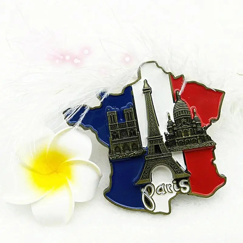 France Paris Eiffel Tower Triumphal Arch European Refrigerator Magnetic Fridge Magnets World Tourist Souvenir Collection Gifts