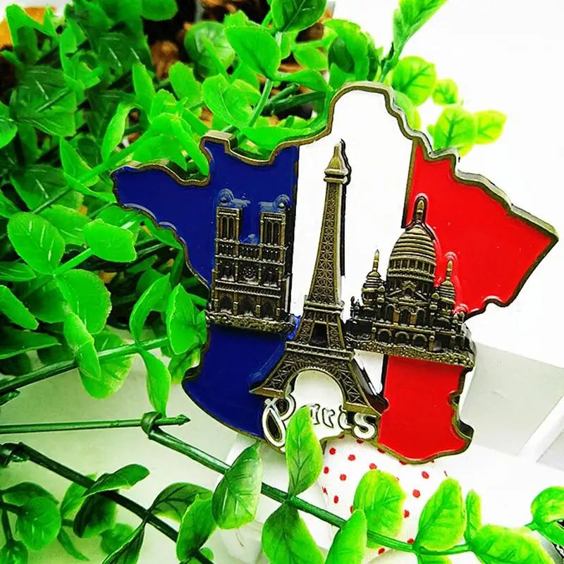 France Paris Eiffel Tower Triumphal Arch European Refrigerator Magnetic Fridge Magnets World Tourist Souvenir Collection Gifts