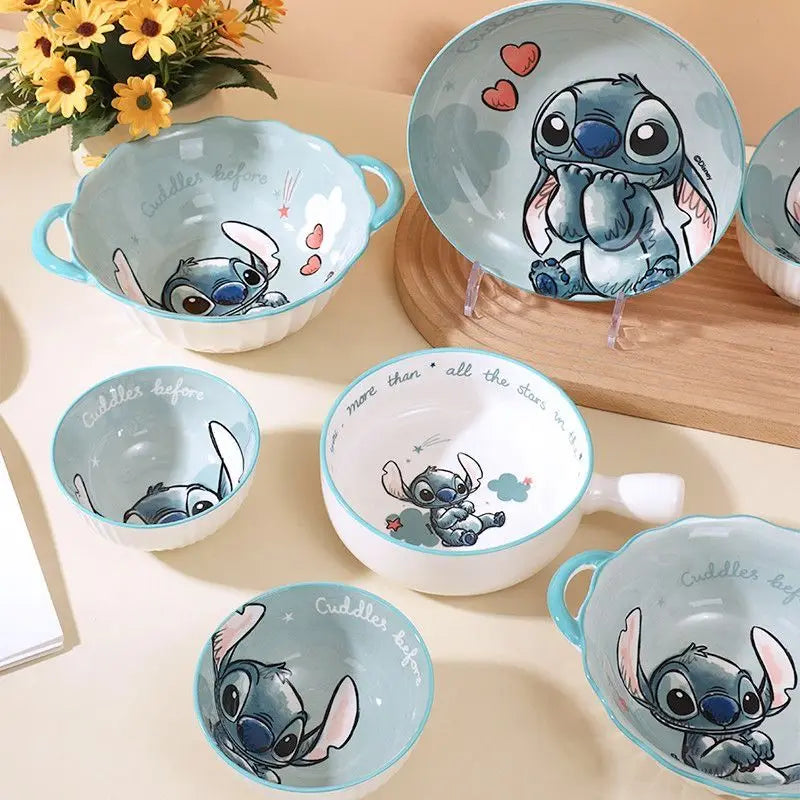 Ceramic tableware Stichi new home high-value bowl home gift
