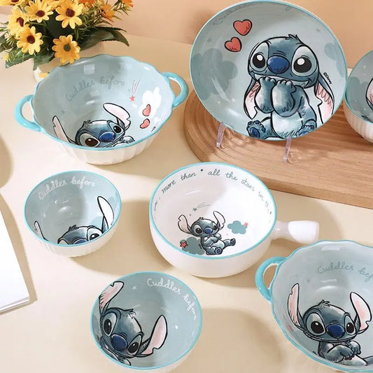 Ceramic tableware  Stichi new home high-value bowl home gift
