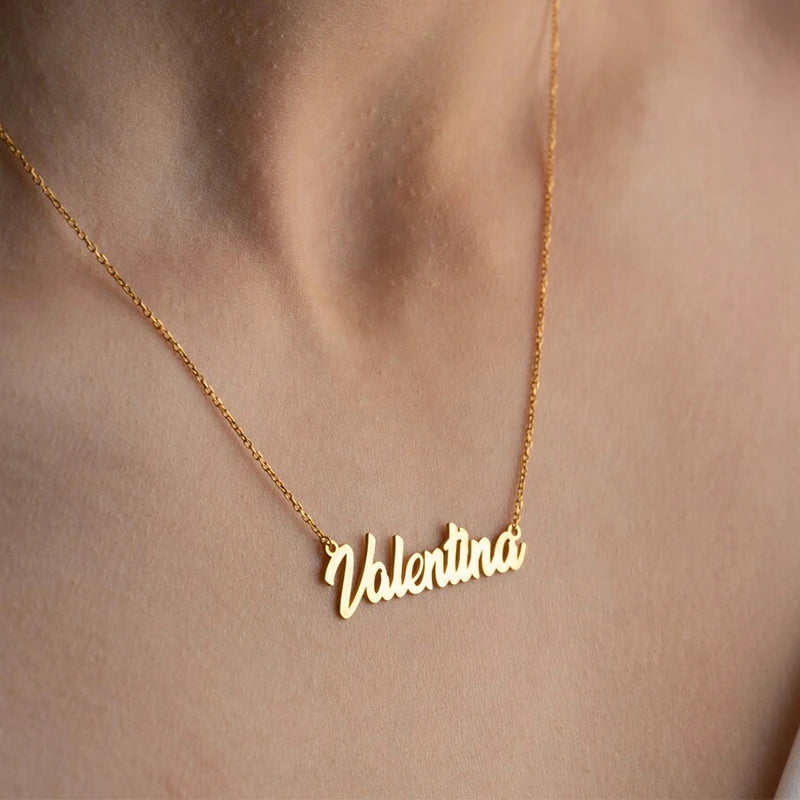 Personalized Custom Multiple Names Heart Necklace Stianless Steel Custom Couple Kids Name Necklace Family Christmas Jewelry Gift