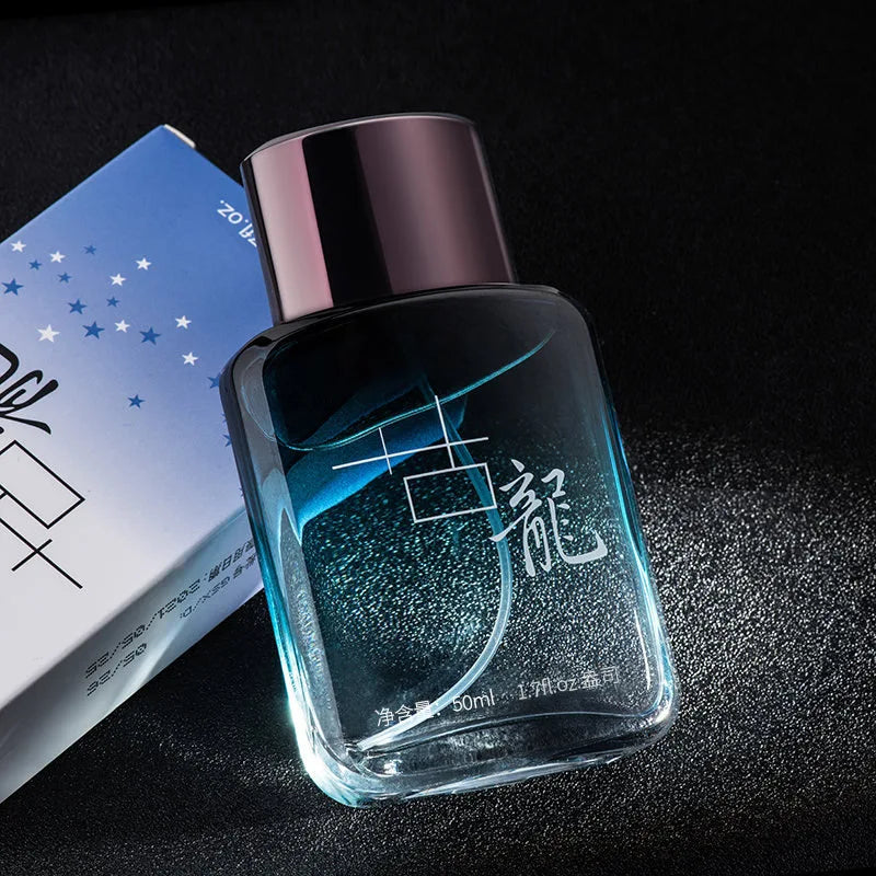 50ml Men Perfume Pheromones Gentleman Perfume Natural Fresh Long-lasting Fragrance Charming Cologne Perfume Couple Date Gift