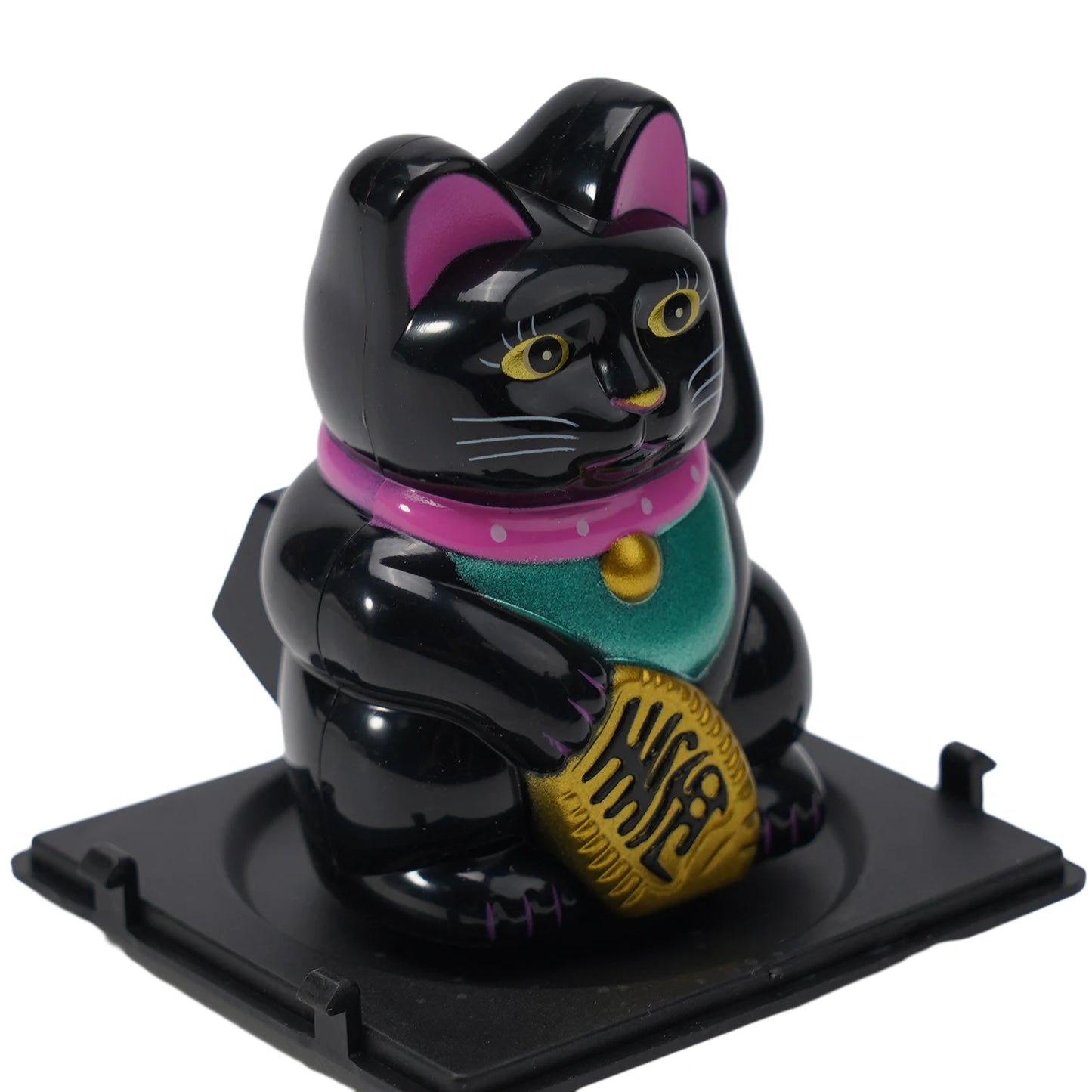 High Quality Lucky Cat Ornament Car Dashboard Decor Vehicle Accessories Automatic Waving Cartoon Decoration Interior
