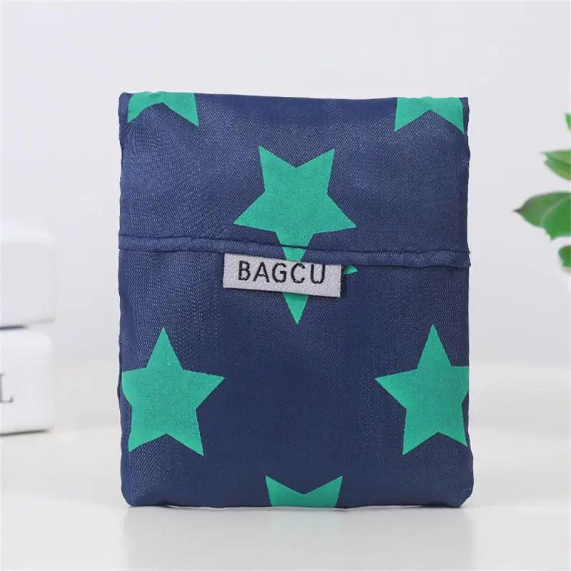 Shopping Bag Eco-Friendly Folding Shopping Bag Reusable Portable Shoulder Handbag For Travel Grocery Fashion Pocket Tote Tools