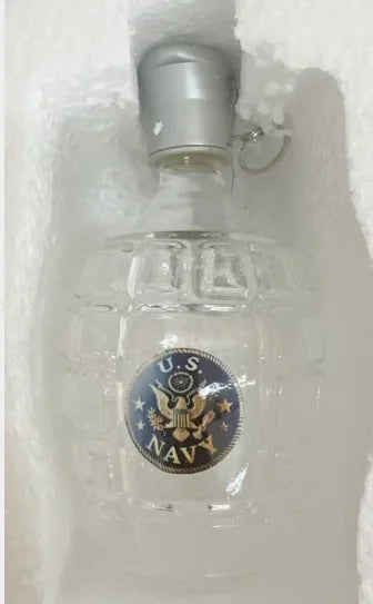 Unique Military Grenade Whiskey Bottle – Cool Gift for Men, Bar & Office Decor
