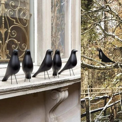 Creative Resin Craft Bird Figurine Statue Office Ornaments Sculpture Home Decoration Accessories