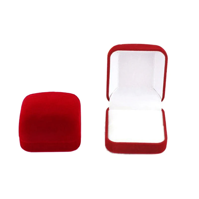 Wedding Prposal Gift Box Earrings Organizer Rings Container Trinket Box Ring Box Jewelry Organizer Packaging Box