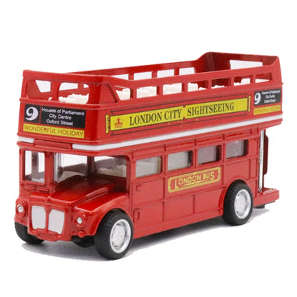 London Bus Taxi Alloy Model Toy Puzzle Toy Boy Birth Gift