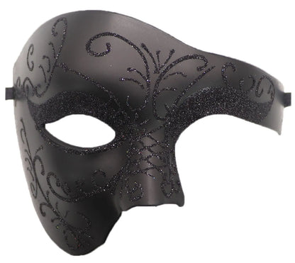 Mardi Gras Mask Men's Masquerade Mask Vintage Venetian Checkered Musical Party Mens Masquerade Mask Vintage Venetian Checkered