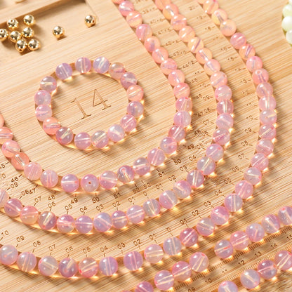 Eco-Friendly Bamboo Bead Board Perfect Tool for Jewelry Making and Beading Projects Bracelet Necklaces Design Beading Mats Trays