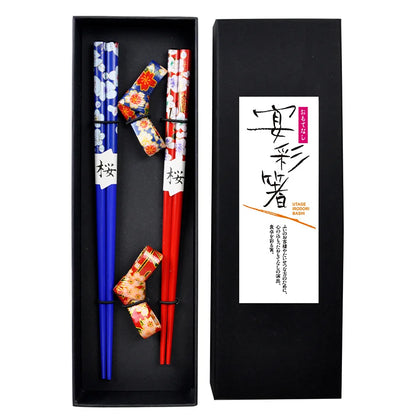 Chinese Panda Chopsticks Japanese Korean Sushi Solid Wood Chopsticks Wedding Gift Chop Sticks Hashi Two Pairs Chopsticks Set