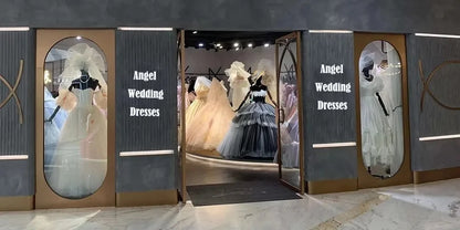 Ranmo 2025 Exquisite A-line Wedding Dress luxury Strapless Bridal Gown Lace Sleeveless Customized Vestidos De Novia Sweep Train