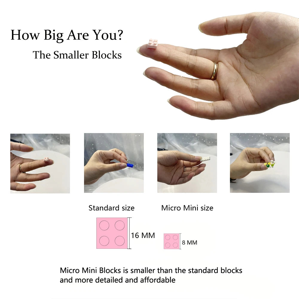 Big Ben Micro Mini Building Blocks Crafted Replica, Leisure and Entertainment Toys Construction Bricks Decoration Party Gift