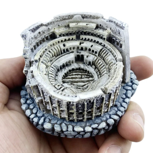 Rome Colosseum Italy Resin Handicraft Souvenirs Desktop Ornament Indoor Table Buildings Home Decoration Collection Gift