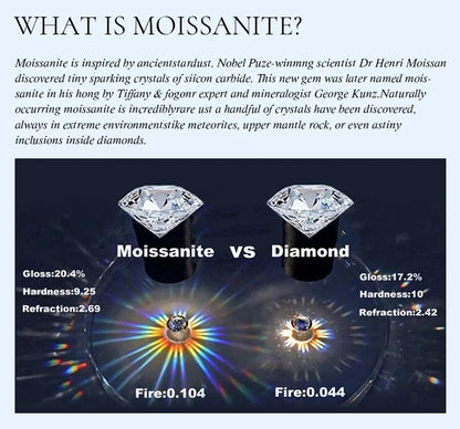 CKT 100% Real 18k Gold Ring Moissanite 1ct With Certificate Luxury Wedding Jewelry For Women Summer Engagement Gift Non Tarnish
