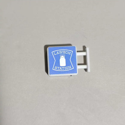 Tokyo Osaka Glowing Magnetic Refrigerator Magnet Home Decor Convenience Store Sign Model Japan Travel Souvenir Home Accessories