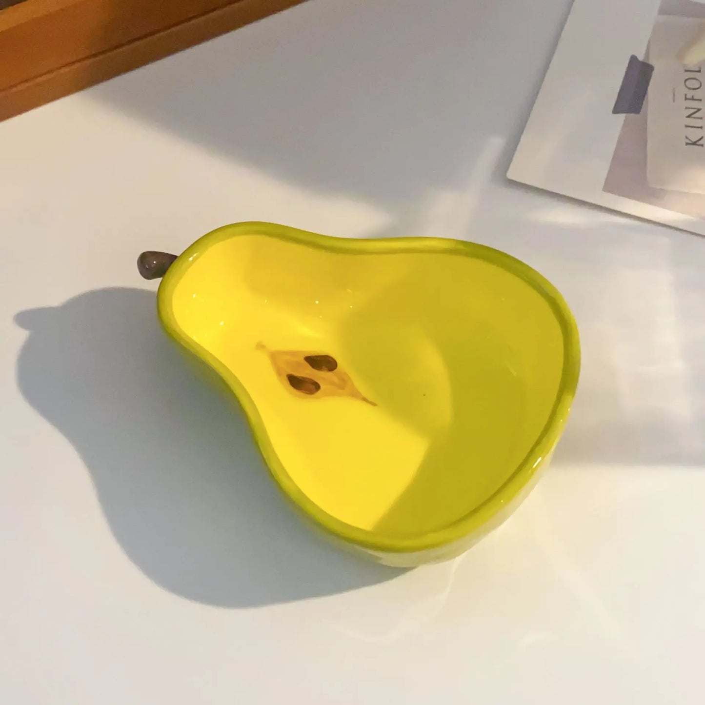 Creative Fruit Shaped Ceramic Dish Household Snacks Dishes Sauces Seasonings Plate Mini Saucer Tableware Dinner Kitchen Supplies