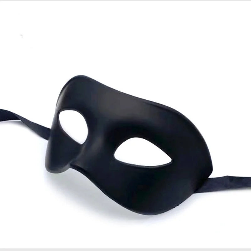 Black Masquerade Eye Masks Couple Venetian Men Women Cosplay Costume Halloween Dance Club Prom Party Headdress Half Face Masks