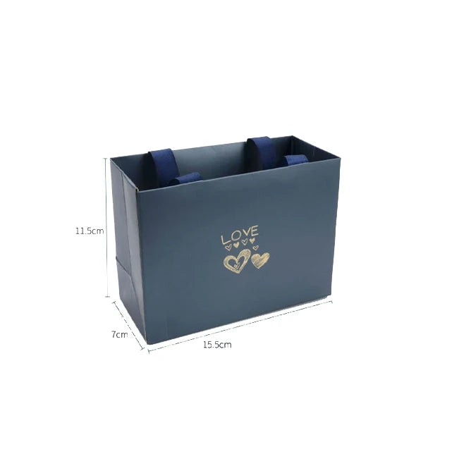 I Love You Jewelry Box Immortal Flower Jewelry Box Roses Window Gift Box Ring Earrings Pendant Necklace Box Jewelry Organizer
