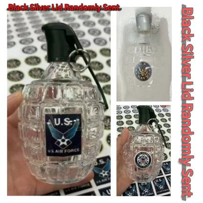 Unique Military Grenade Whiskey Bottle – Cool Gift for Men, Bar & Office Decor