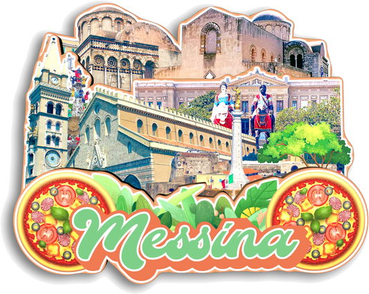 Bergamo Lucca Parma Modena Messina Livorno Matera Pescara Ferrara Italy Fridge Magnet Travel Souvenir Gift