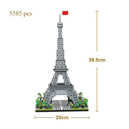 Big Ben Micro Mini Building Blocks Crafted Replica, Leisure and Entertainment Toys Construction Bricks Decoration Party Gift