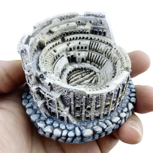 Rome Colosseum Italy Resin Handicraft Souvenirs Desktop Ornament Indoor Table Buildings Home Decoration Collection Gift