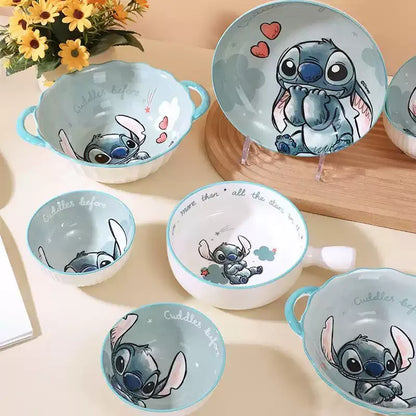 Ceramic tableware  Stichi new home high-value bowl home gift