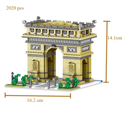 Big Ben Micro Mini Building Blocks Crafted Replica, Leisure and Entertainment Toys Construction Bricks Decoration Party Gift