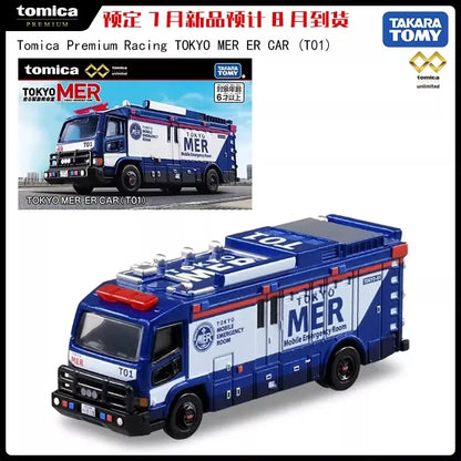 Takara Tomy Tomica Premium Unlimited Tokyo Mer Car (T01) Mini Car Toy Alloy Toys Motor Vehicle Diecast Metal Model for Children