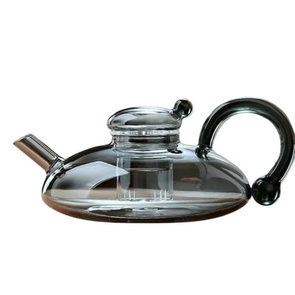 Flower Tea Teapot Set British-Style Boiled Fruit Tea Set Heat-Resistant Glass Nordic Affordable Luxury Health Pot