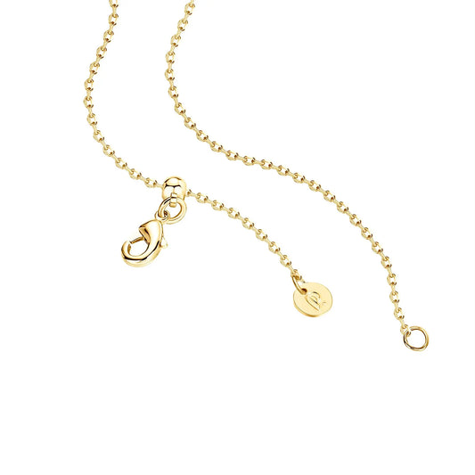 Shevalues 14K Gold Plated Love Pendant Necklaces for Women Lady Girls Cute Dainty Heart Necklace Fashion Jewelry For Gift