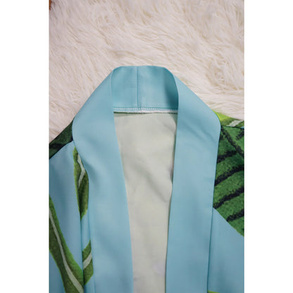 New Style Japanese Traditional Kimono Gown With Obi Popular Print Flower Pajamas Women Silk Large Size Bathrobe Yukata Dress