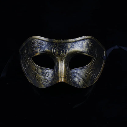 Men Mardi Gras Carnival Mask Venetian Masks Vintage Antique Jazz Masks Masquerade Cosplay Masks Unisex Half Face Party Masks