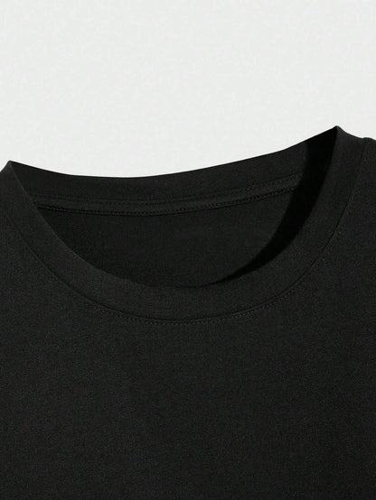 Paris Romantic City Letter Graphic Print Tees Men T-Shirt Summer Loose Clothing Loose Cotton Oversize Tshirt Street Soft Tops