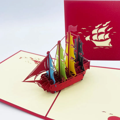 3D Pop Up Birthday Cards Laser Cut Invitations Cards World Architecture Business Card Boy Gifts Greeting Card Tourist Postcard