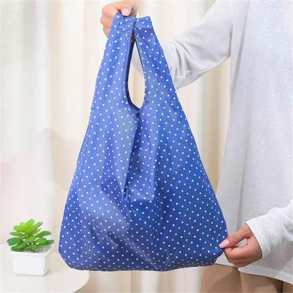 Shopping Bag Eco-Friendly Folding Shopping Bag Reusable Portable Shoulder Handbag For Travel Grocery Fashion Pocket Tote Tools