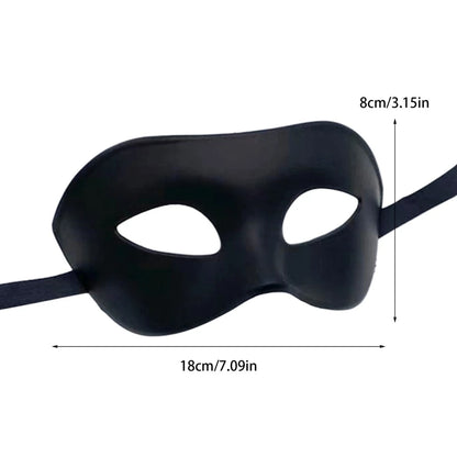 Men Women Masquerade Eye Mask Venetian Couple Cosplay Costume Props Halloween Carnival Prom Party Headdress Plastic Face Masks