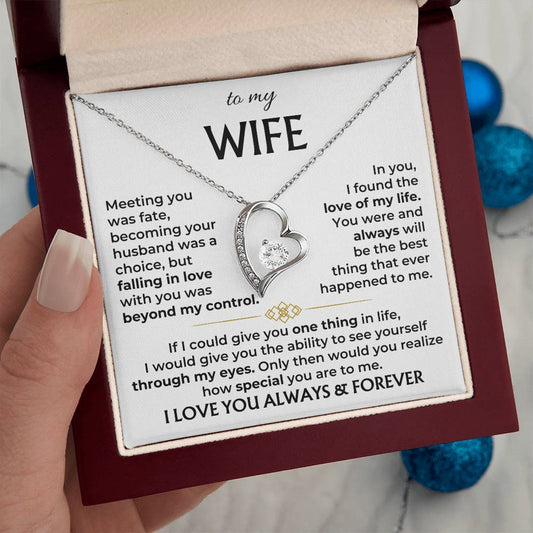 Hollow Love Necklace Pendant  Wife Gift